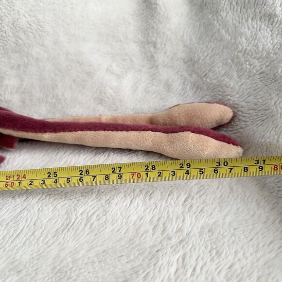 Wild Republic Giant Red Squid Plush Toy Ocean Creature 30” Realistic Octopus - Picture 7 of 7